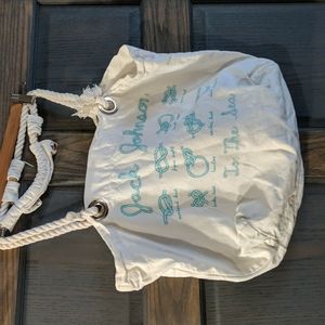 Jack Johnson To The Sea canvas bag